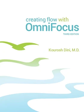 Creating Flow with OmniFocus 3