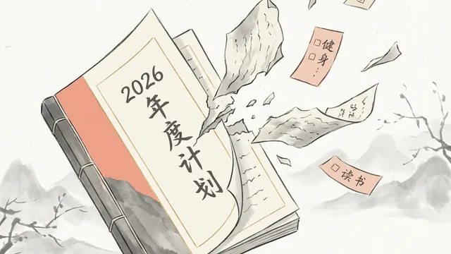 为什么新年计划写得最认真的人,反而最容易放弃