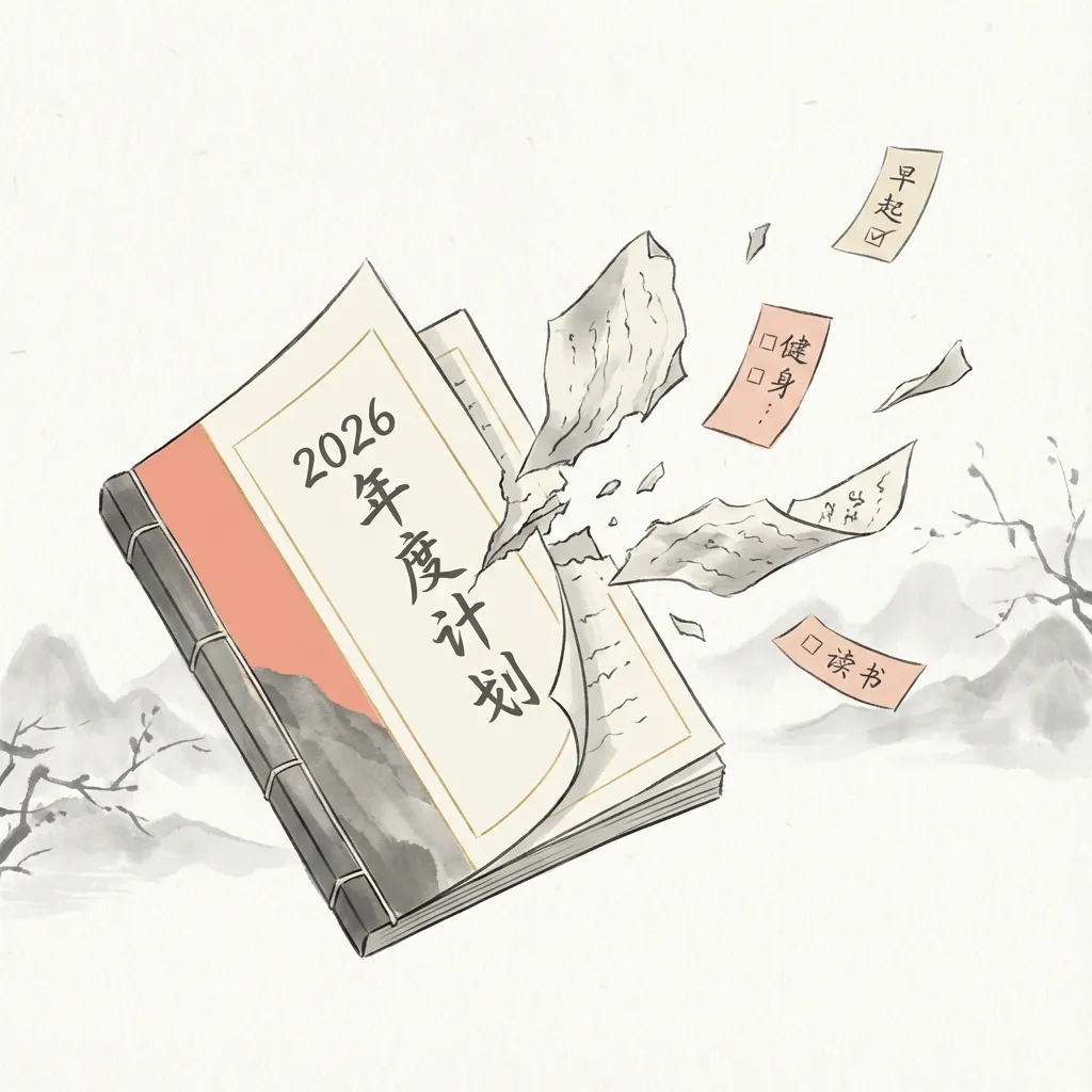 为什么新年计划写得最认真的人，反而最容易放弃